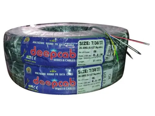 7/38 6 Core Round Fr Data Cable
