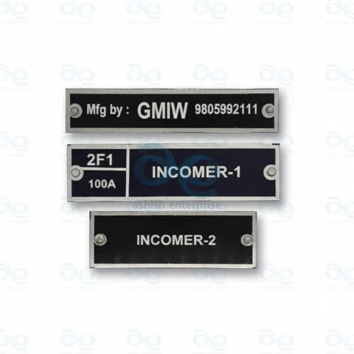 Aluminium Cable Labels