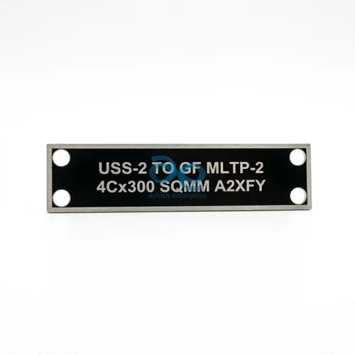 Aluminum Engraved Cable Tags