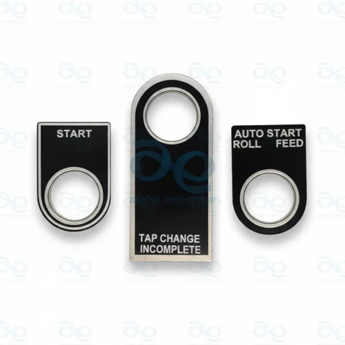 Industrial Aluminium Label