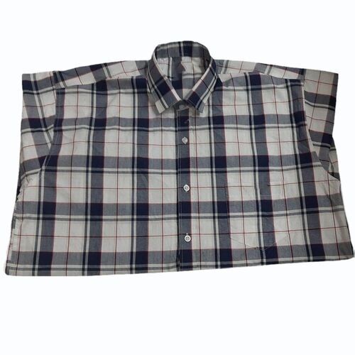 Men Half Sleeve Check Shirts