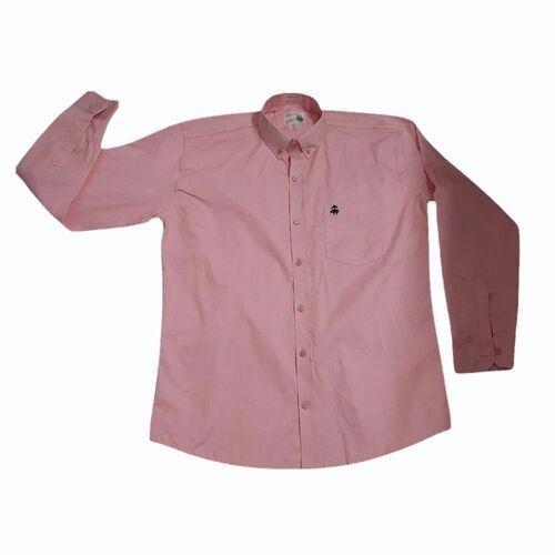 Men Plain Cotton Shirt