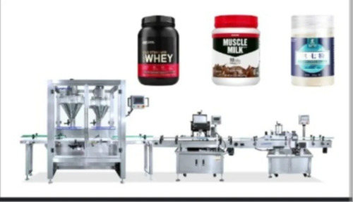 Protien Powder Bottle Filling Machine