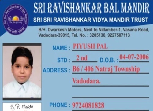 Pvc School Id Card Printing Services