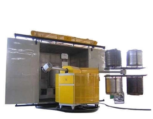 Three Arm Bi Axial Rotomoulding Machines