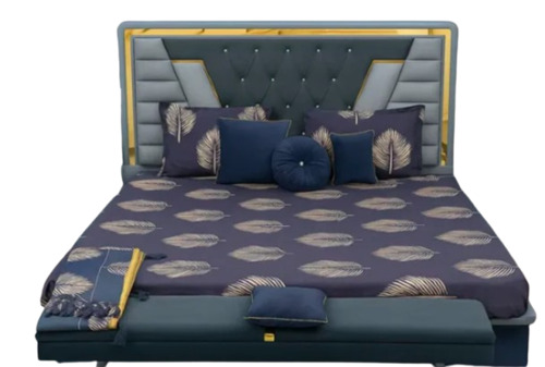 120 Gsm Glace Cotton Double Bedsheet