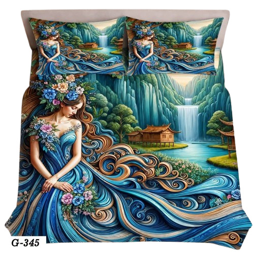 120 Tc Cotton Double Bed Sheets