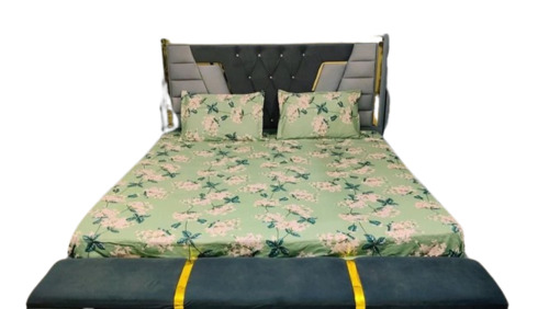 160 Tc Glace Cotton Double Bedsheet