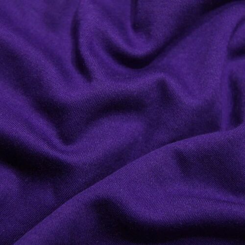 Cotton Purple Interlock Knitted Fabric