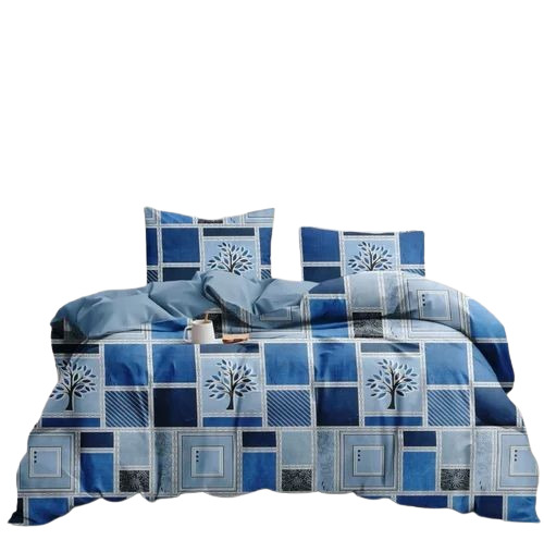 Designer Printed Double Bedsheet