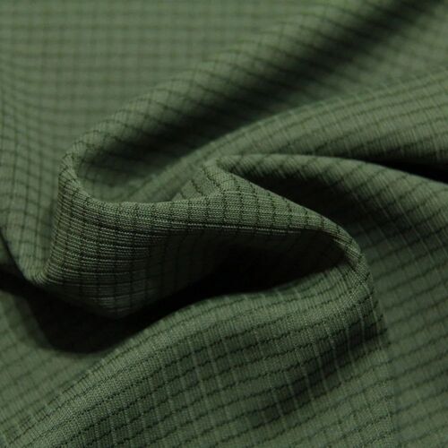 Green Interlock Knitted Fabric