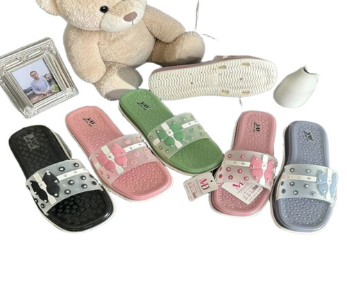 Ladies Printed Strap Sandals