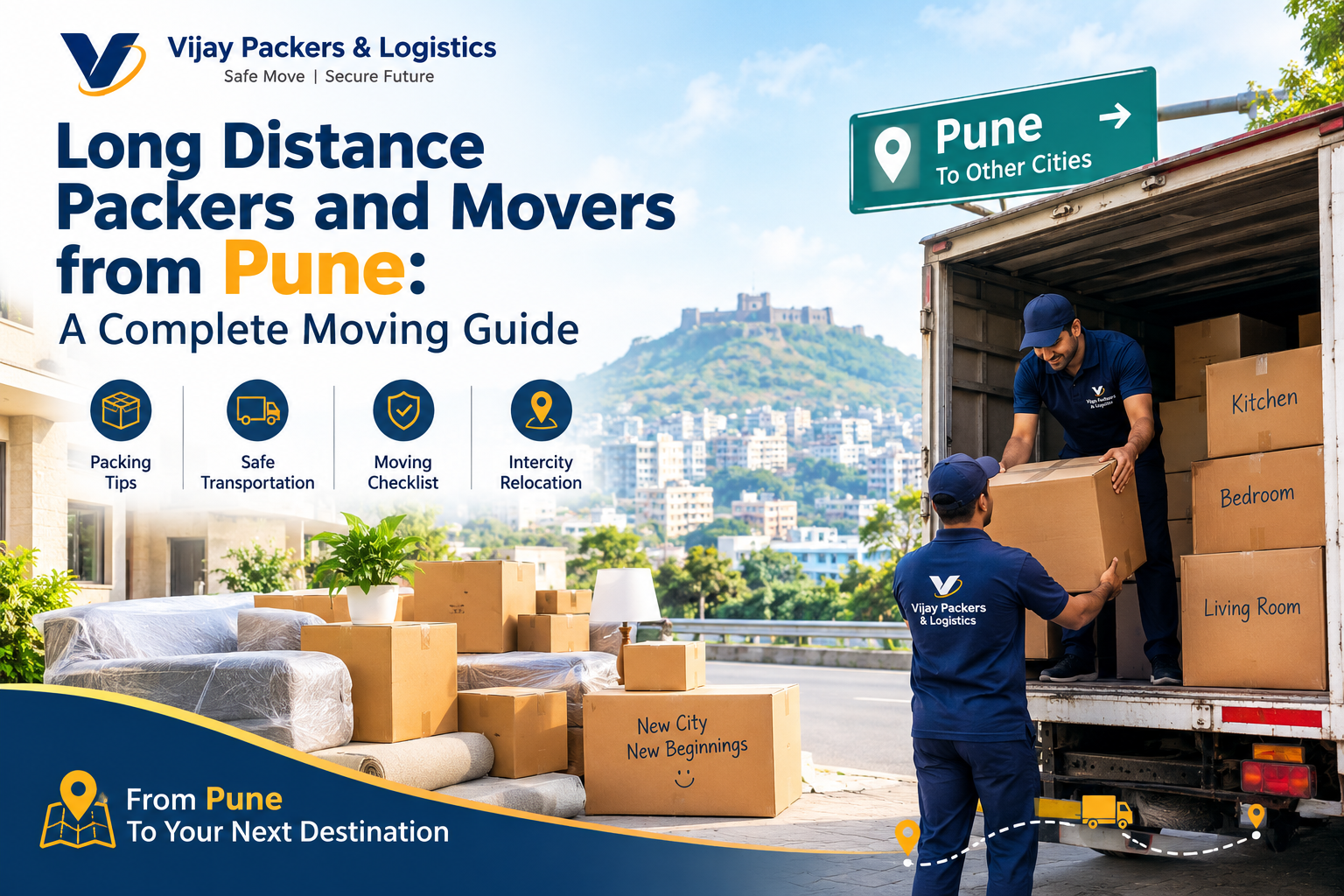 Long Distance Packers and Movers Pune