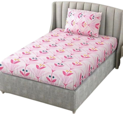 Printed Single Polycotton Bedsheet