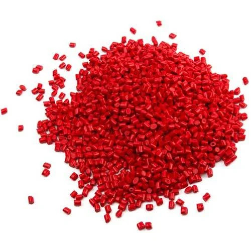 Red ABS Plastic Granules