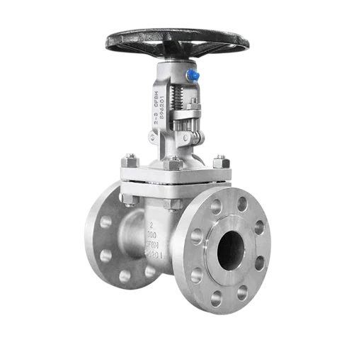 Silver Stainless Steel Gate Valve