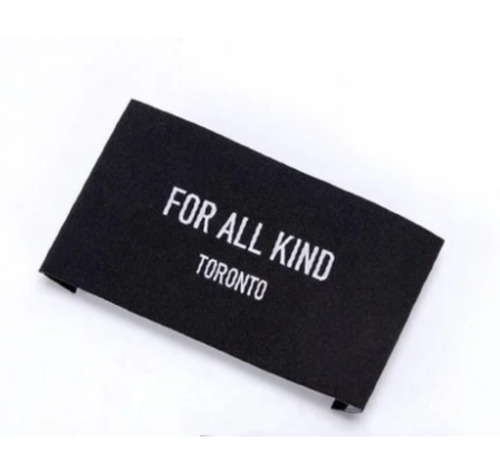 Footwear Printed Woven Label