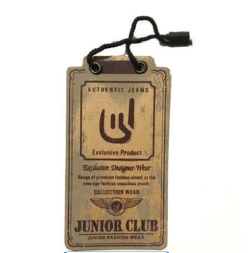Hoodies Paper Hang Tag