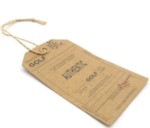 Jacket Paper Hang Tag