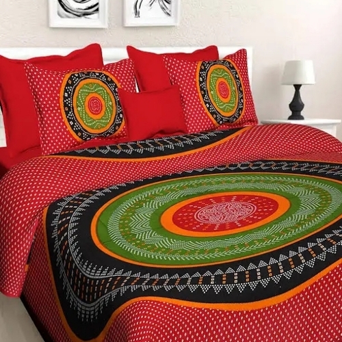 Jaipuri Cotton Bed Sheet