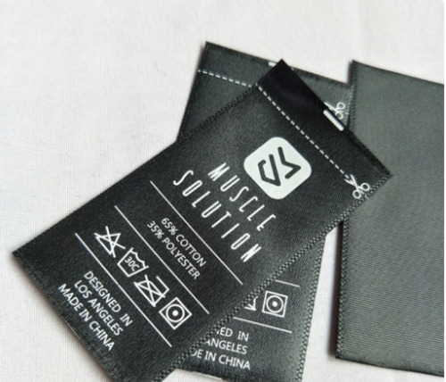 Kidswear Satin Printed Label