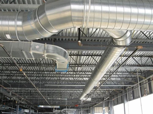 Silver Gi Spiral Duct