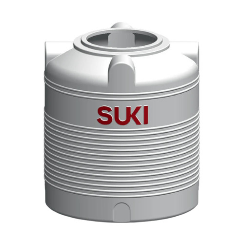 Suki+ 3 Layer & 4 Layer Roto Mould Water Tank - Color: White