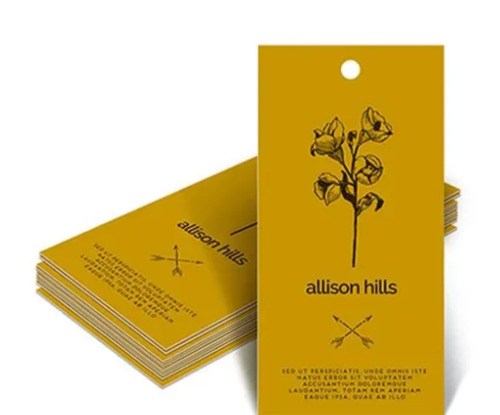 T Shirt Paper Hang Tag