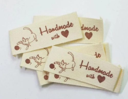 Textile Industry Cotton Printed Label