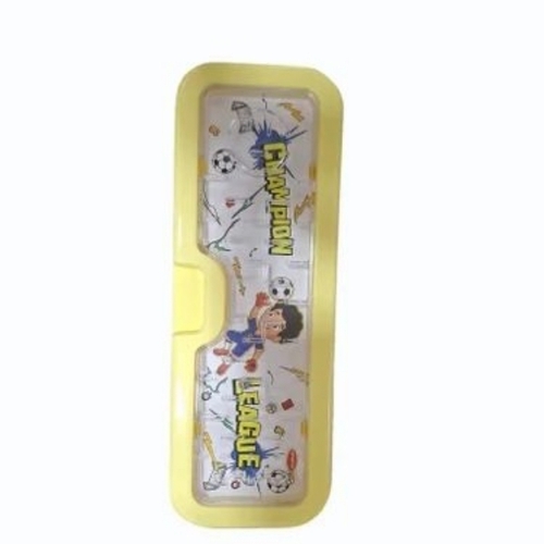 Yellow Plastic Pencil Box