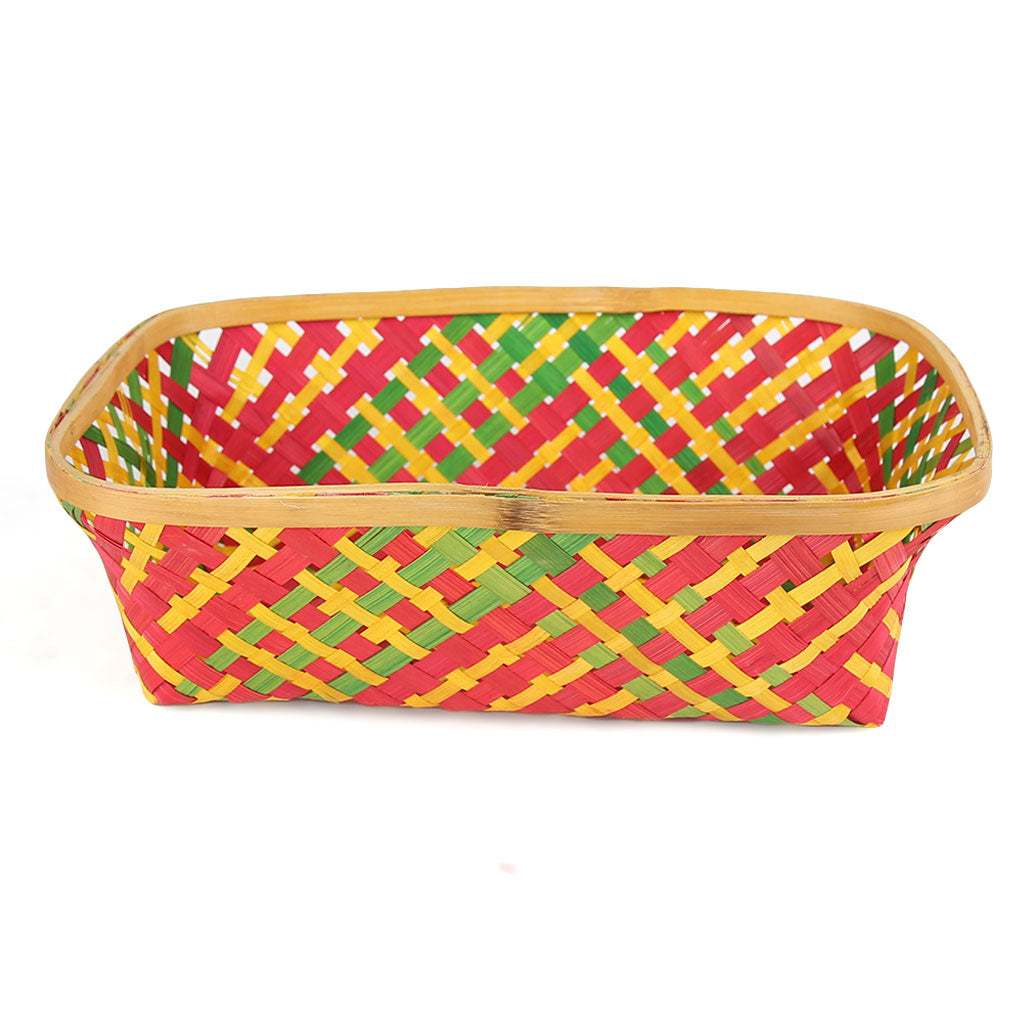 Bamboo Square Basket