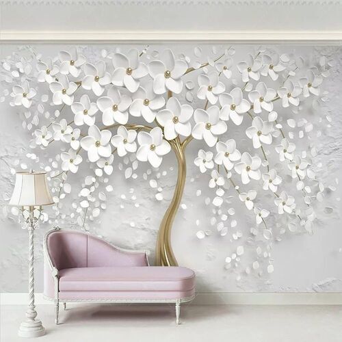 Customized Floral Wallpaper