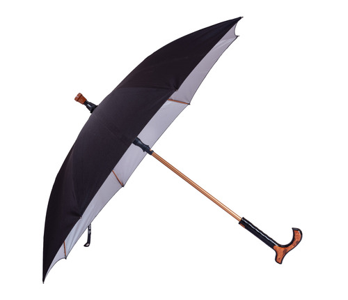 Gents Walking Stick 2 in 1 Umbrella