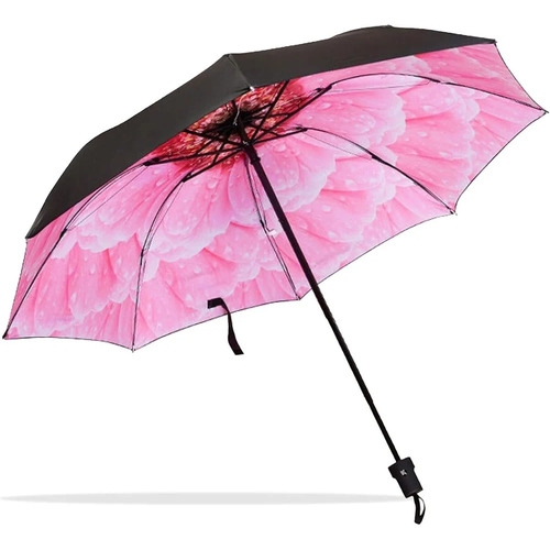 Kraptick Flower Printed Umbrella