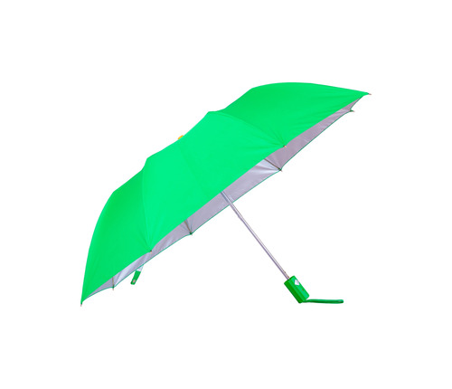Ladies A Series Green 2 Fold UV Protective Umbrella