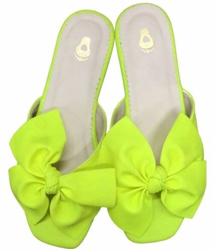 Ladies Neon Flat Sandal