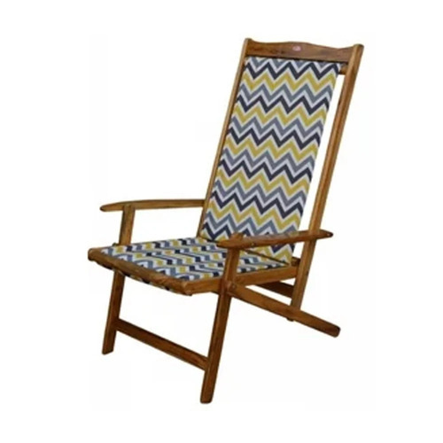 Low Back Wooden Folding Easy Chairs