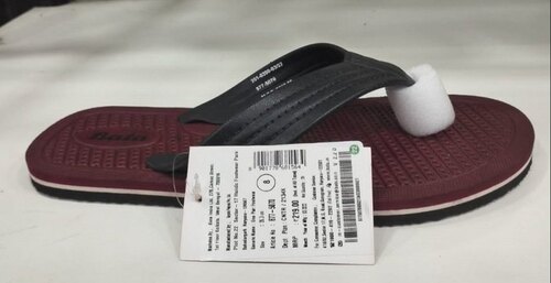 Pu Flat Men Slipper