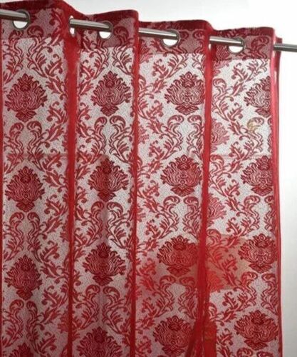 Red Net Curtain