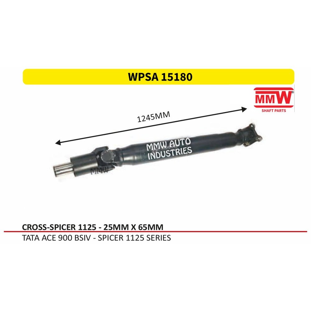 Spicer 1125 Tata Ace 900 Propeller Shaft - Vehicle Type: Lcv