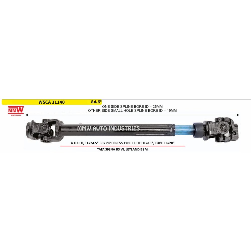 Tata Steering Column Rod Assembly - Vehicle Type: Truck