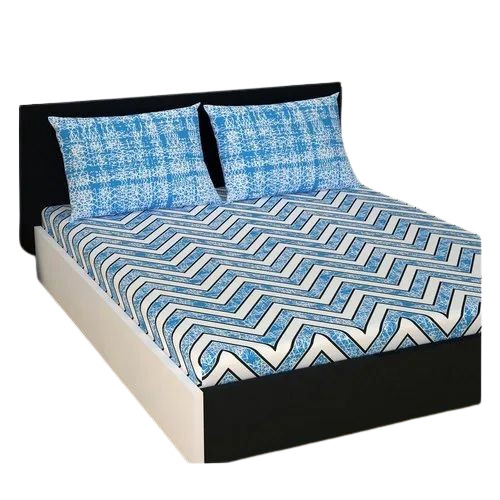 Cotton Printed Double Bedsheets