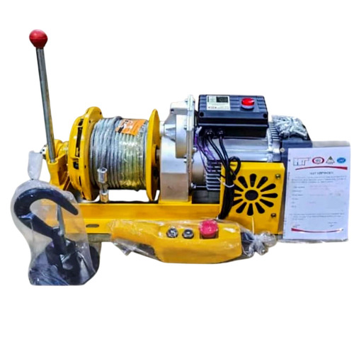 Electric Winch With Clutch Single Phase