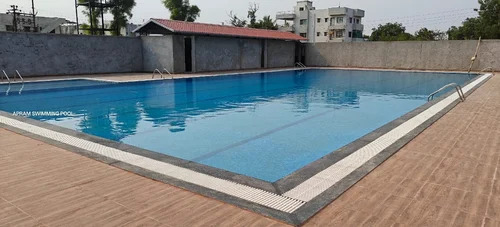 Overflow Type Swimming Pool