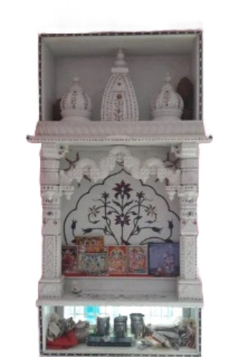 White Marble Home Temple