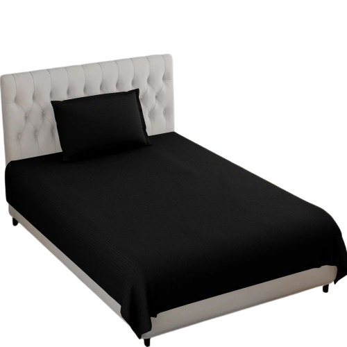 200 Tc Satin Single Bedsheet