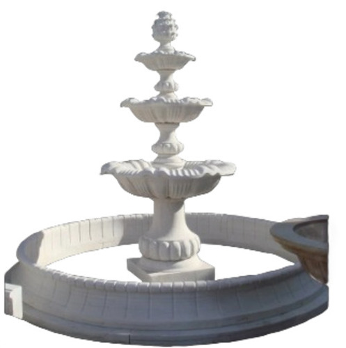 3 Tier Marble Stone Water Fountain