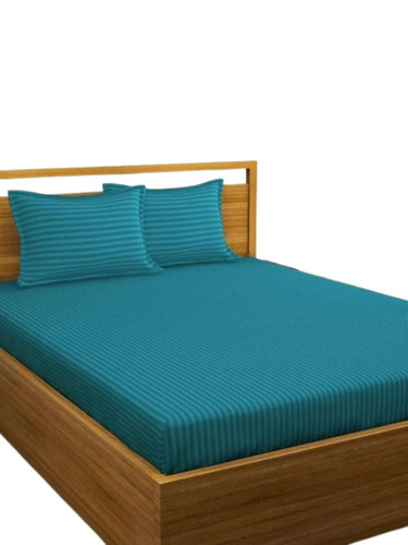 300 Tc Satin Double Bedsheet