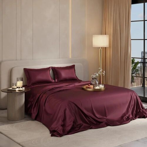 400 Tc Satin Bedsheet