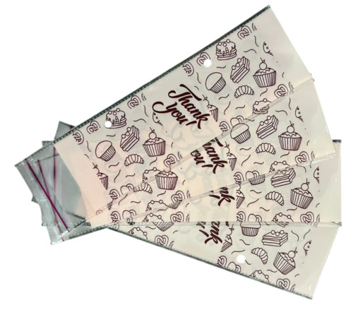 4x2 Inch Gift Packaging Printed Bopp Bag